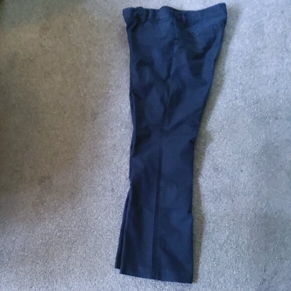 EXPRESS BLUE FLARE PANTS - Picture 1 of 5